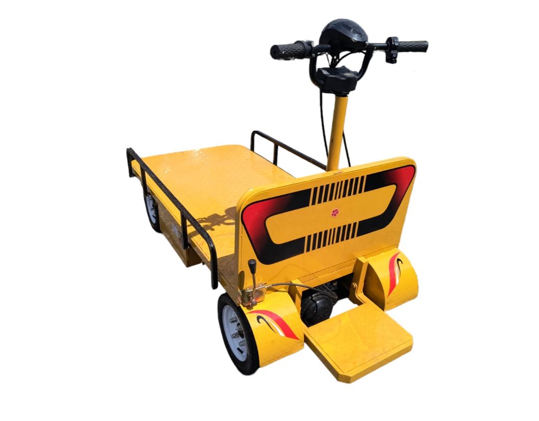 Electric platform cart for transporting goods 800W, 48V, 1.5x0.8m maximum load 800Kg THOR